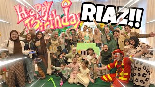 HAPPY 1ST BIRTHDAY RIAZ ALTAIR FULL SATU DEWAN [upl. by Braun232]