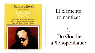 Historia de la FILOSOFÍA 💡 I El elemento ROMÁNTICO de Goethe a Schopenhauer [upl. by Feingold]