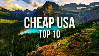 10 INSANELY CHEAP Destinations for Budget Travel in the USA [upl. by Melia]