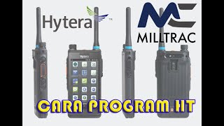 CARA SETTING HT HYTERA POC MILLTRAC HYBRID PDC 550 [upl. by Butcher]