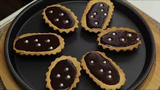 Chocolate Tart│How To Make Tart Shells│Tart Crust│Perfect Tart│Tart Shells Recipe│Homemade Tart │ [upl. by Ettelra119]