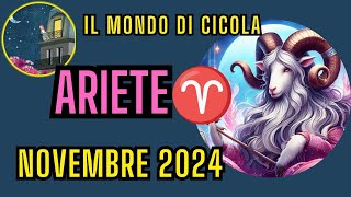 ARIETE ♈ NOVEMBRE 2024 PREVISIONI TAROCCHI [upl. by Ahteral]