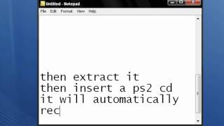 convert ps2 games to ISO [upl. by Mina]