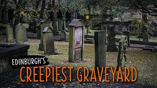 Edinburghs CREEPIEST Graveyard  St Cuthberts Kirkyard SPOOKY SCOTLAND  4K [upl. by Isaak580]