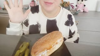 Sosisli Sandviç Asmr I EATING SOUNDS I ASMR MUKBANG asmr mukbang sandwich [upl. by Malcah]