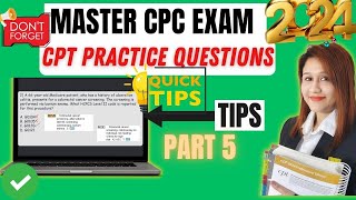 The Ultimate CPT Practice Questions for CPC Exam 2024  Medical Coding [upl. by Enelrac]