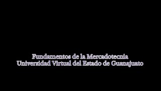 Fundamentos de la MercadotecniaUniversidad Virtual del Estado de Guanajuato [upl. by Areek]