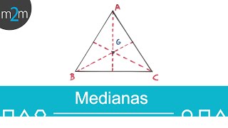 Medianas de un triángulo [upl. by Groveman]