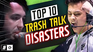 Top 10 Trash Talkers Who Got Destroyed [upl. by Albric]