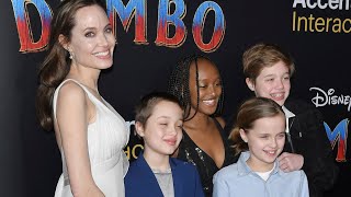 Angelina Jolie Praises Her Kids Resilience Amid Past Turmoil [upl. by Ednalrim670]