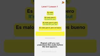 Understand FAST Spanish  Level 1 Lesson 1 Pyramid prospanish learnspanish pyramidlistening [upl. by Epolenep]