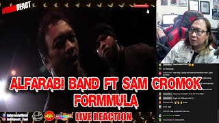 AlFarabiBand  FormMula ft Sam Cromok  indoreact live reaction [upl. by Eloise]