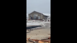 Rodanthe home falls into ocean [upl. by Maxine698]