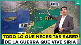 ¿Qué está pasando en Siria El resumen completo de la crisis en Medio Oriente [upl. by Chrysler332]