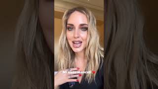 Chiara Ferragni torna a parlare nelle stories di Instagram [upl. by Emyam]