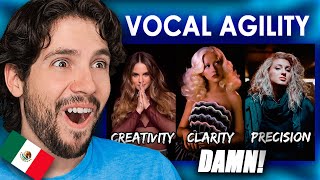 EPICA AGILIDAD VOCAL Christina Aguilera Tori Kelly y JoJo Tours  Mexicano reacciona [upl. by Nath]