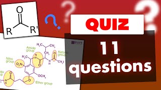 Quiz  Les Groupements Fonctionnels  Chimie Organique [upl. by Neyu]