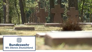 Kriegsgräberstätte Der Waldfriedhof Halbe  Bundeswehr [upl. by Eehsar]