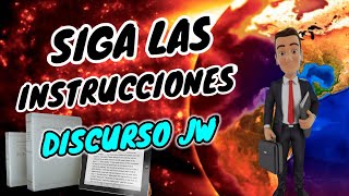 INSTRUCCIONES PARA SOBRELLEVAR LOS ÚLTIMOS DÍAS DISCURSO JW TESTIGOS DE JEHOVÁ JWORG [upl. by Yllehs]