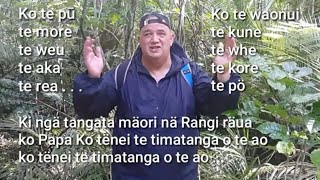 Karakia 1 He Timatanga Hou  New Beginnings  Edited  Full Screen [upl. by Rojas]