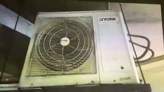 Panasonic Outdoor Fan Aircon Unit York Medium Say Sound Effects [upl. by Turnheim]