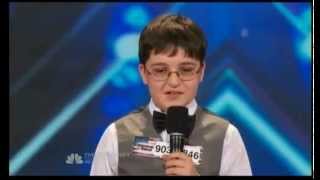 Americas Got Talent 2014 Adrian Romoff 9 yo Prodigy Pianist [upl. by Lamoree544]