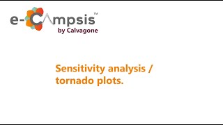 eCampsis sensitivity analysis [upl. by Grazia8]