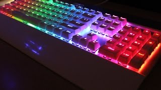 EElement Z77 RGB Keyboard Unboxing amp Review [upl. by Itsyrk983]