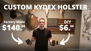 HOW TO MAKE A KYDEX HOLSTER 94 [upl. by Lipscomb]