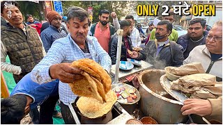 Delhis No 1 Oil Free Chole Bhature  Street Food India  Kulhad Chole [upl. by Khalil]