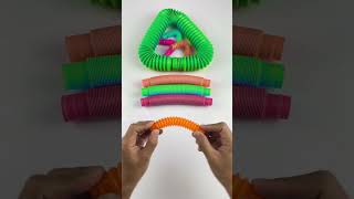 Satisfying Refreshing color with Pop popping sound shorts diy popping asmrsounds creative pop [upl. by Josi]