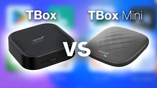 CarLinkIt TBox vs TBox Mini  Android Car AI Box Netflix YouTube [upl. by Holms]