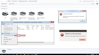 How to Fix All Printer Printing Issues In Windows PC Easy [upl. by Junna59]