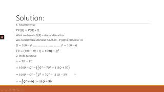 Economic Application of Optimization [upl. by Zebulon]