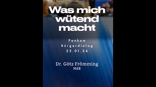 Ein emotionaler Moment Dr Götz Frömming [upl. by Fogel165]