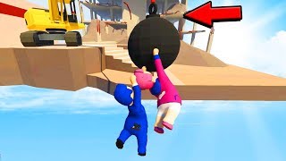 💣LA MILEY CYRUS DEL MUNDO DE LA PLASTILINA🗻HUMAN FALL FLAT [upl. by Notrom87]