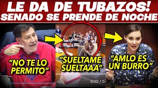 SUELTAN TUBAZOS SENADO SE PRENDE ¡ADAN HUMILLA A ANAYA PASO DE NOCHE LILLY LE DICE BURRO A AMLO [upl. by Yesdnyl]