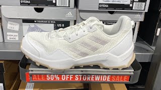 Adidas Terrex AX4 Hiking Non DyedCloud WhiteWonder Beige  Style Code HQ9022 [upl. by Alletse]