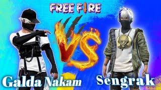 GALDA NAKAM 🆚 SENGRAK  ONE TAP ONLY LlKE A HACKER [upl. by Guzel]