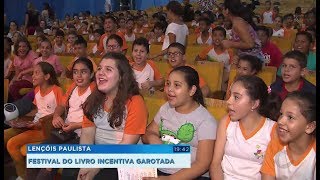 Festival do Livro de Lençóis Paulista deve receber 20 mil visitantes [upl. by Syla]