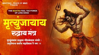 this MANTRA FEEL the Power of Lord Shiva Mrityunjayaya Rudraya  Shiva Mantra  मृत्युंजयाय रुद्धाय [upl. by Ecyal]