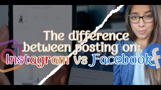 Social Media Management The difference between posting on Facebook vs Instagram [upl. by Charleton532]