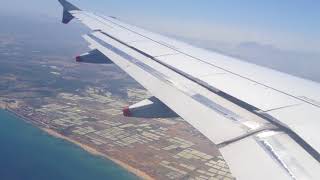 beautiful landing at Algiers airport by British Airways pilot [upl. by Schnapp]