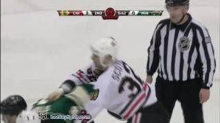 John Scott vs Brad Staubitz Feb 28 2011 [upl. by Missie]