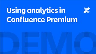 How to use analytics in Confluence Premium  Atlassian [upl. by Keriann724]