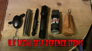 UK Legal Self Defence Items [upl. by Baese]