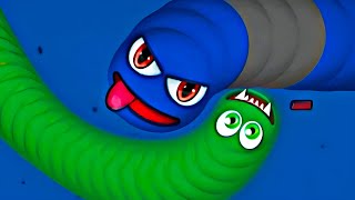 WORMS ZONE epic Gameplay Top1  video 188  slitherio wormate biggest snake io🐍game  Rupert Gamerz [upl. by Veleda]