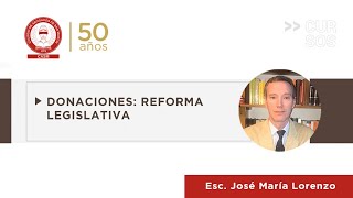 Donaciones Reforma legislativa [upl. by Lowrie]