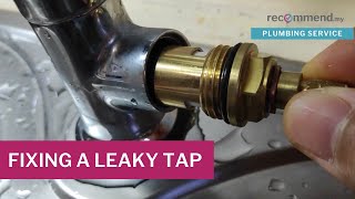 How to fix a leaking kitchen tap [upl. by Akinahs]