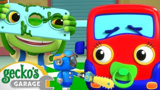 Baby Trucks Service  Geckos Garage  Trucks For Children  Cartoons For Kids [upl. by Meri691]